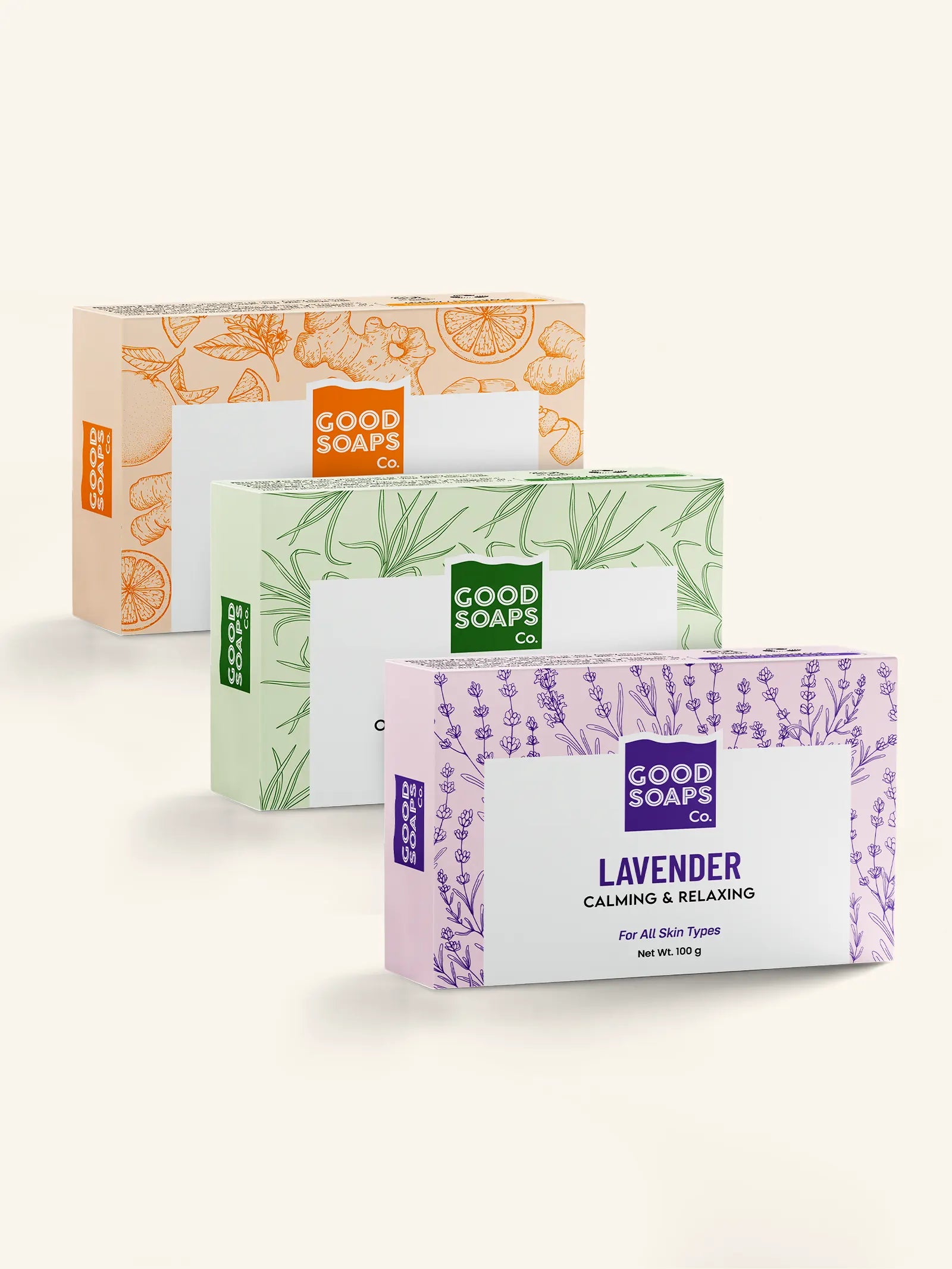 GoodSoaps Trio Set - 3 Soaps