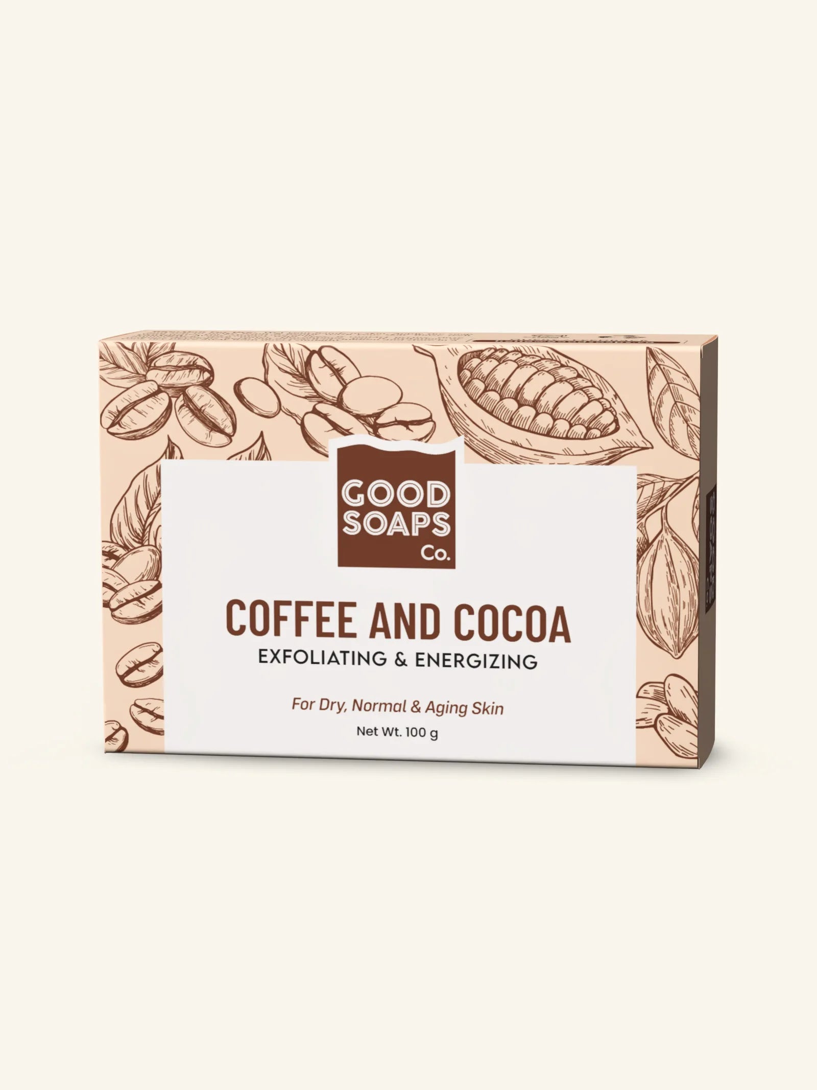Coffee & Cocoa - Exfoliating & Energizing Handmade Bar
