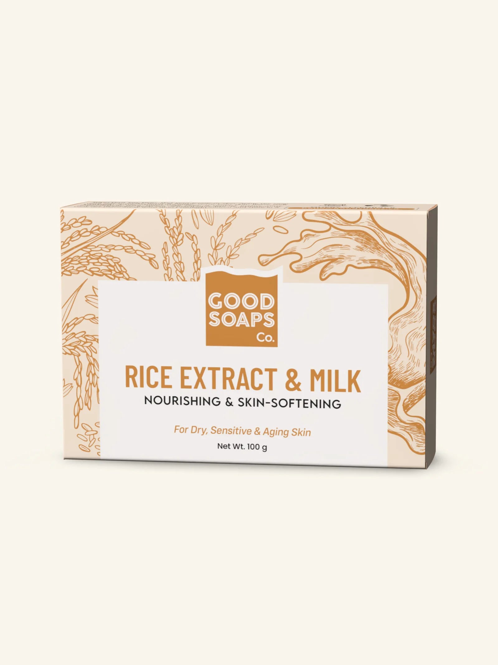 Rice Extract & Milk - Nourishing & Skin-softening Handmade Bar