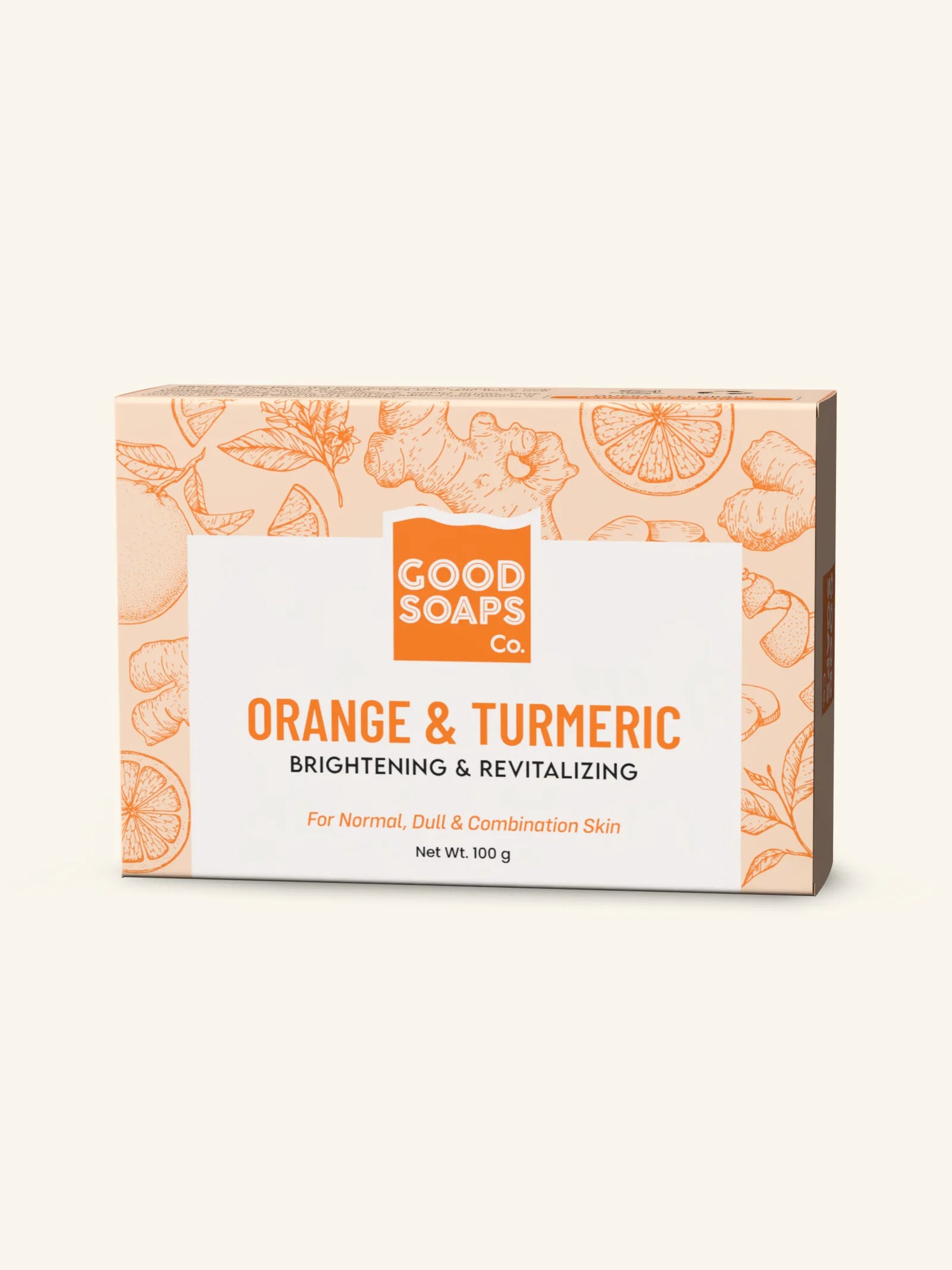 Orange & Turmeric - Brightening Handmade Bar